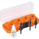Klein Quick-Release Step Drill Bit 3-Piece Kit QRST3PC