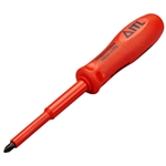 Insulated Tools Ltd 1000V Insulated Screwdriver - 4" x #2 Phillips 02020