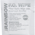 Rainbow Technology Fiber Optic Cleaning Wipe Pre-Moistened 50 Per Package 4002