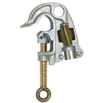 Hastings 1.5" C-Head Aluminum Ground Clamp With Serrated Jaw 11190