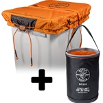 Klein 1.5-Man Bucket Cover & FREE 17" Straight Utility Bucket