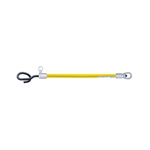 Utility Solutions BLUE STRIPE® Link Stick - 18" Fiberglass Length, Pig Tail & Swivel Eye USLS-018-PIG