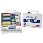Certified Safety 16-Person Class A 21 ANSI First Aid Kit With Plastic Case K622-011