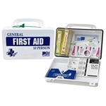 Certified Safety 10-Person General Purpose First Aid Kit With Plastic Case K202-012