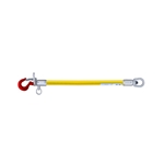 Utility Solutions BLUE STRIPE® Link Stick - 15" Fiberglass Length, Stick-Operable Safety Hook & Swivel Eye USLS-015-STOP