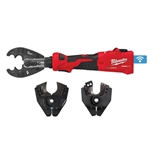 Milwaukee M18™ FORCE LOGIC™ 6T Linear Utility Crimper With O-D3 Jaw & Cutting Jaws 2978-OCUT