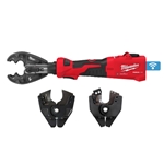 Milwaukee M18™ FORCE LOGIC™ 6T Linear Utility Crimper With BG-D3 Jaw & Cutting Jaws 2978-BGCUT