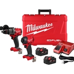 Milwaukee M18 FUEL™ 1/2" Hammer Drill And SURGE™ 1/4" Impact Driver Kit 3799-22