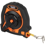 Klein 100' Closed Reel Long Tape Measure 94100CR