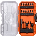 Klein ProFlex 21-Piece Impact-Rated Driver Variety Bit Set 33801B
