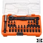 Klein 20-Piece Proflex Micro Ratchet Impact-Rated Bit Set 32787S