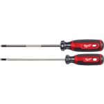 Milwaukee USA MADE 2-Piece 6" Cushion Grip Screwdriver Set MT200-2M