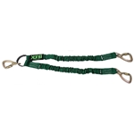 Buckingham Dual Hook Lanyard With Steel Swivel Carabiners 8+F6714D+FS1