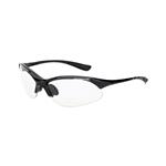 Crossfire Cobra Clear Lens With Black Frame Safety Glasses 1524