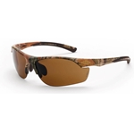 Crossfire AR3 HD Brown Lens With Woodland Camo Frame Safety Glasses 16146
