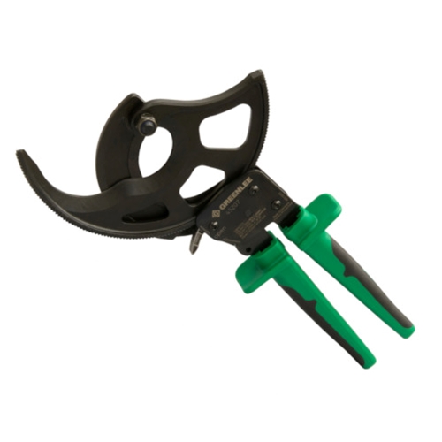 Details about   Greenlee Racheting Cable Cutter Copper Alum 1000 MCM PN# 45207 