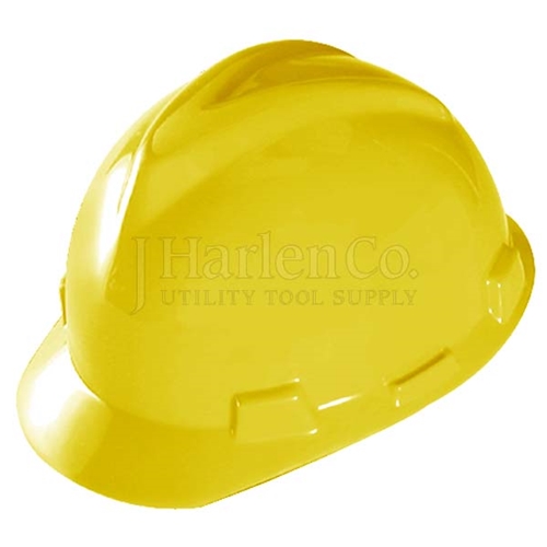 MSA Yellow V-Guard Hard Cap