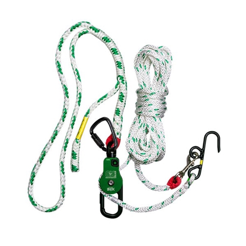 Buckingham Ox-Block™ With 7Ft Sling, Carabiner And 80Ft Handline 50061A7-80