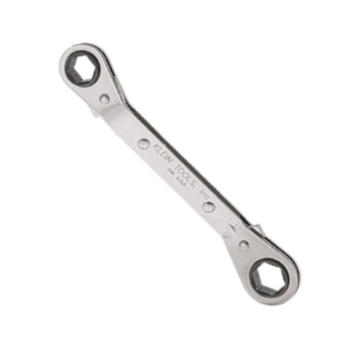 Klein Offset Ratcheting Box Wrench - 1/4" x 5/16" 68234