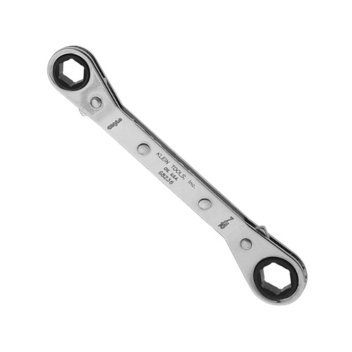 Klein Offset Ratcheting Box Wrench - 3/8" x 7/16" 68236