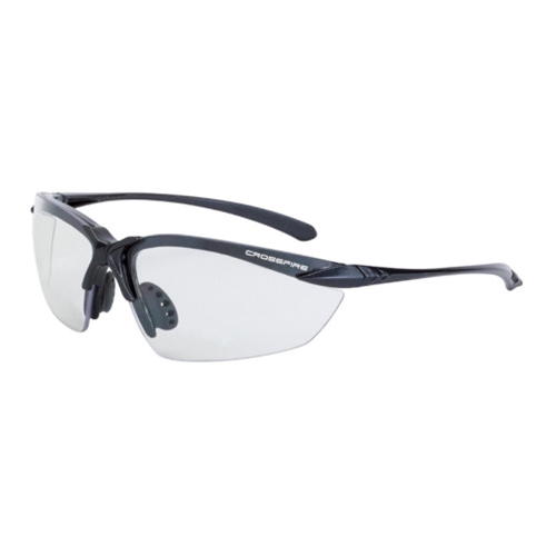 Crossfire Sniper Indoor/Outdoor Lens With Pearl Gray Frame Safety Glasses 9215