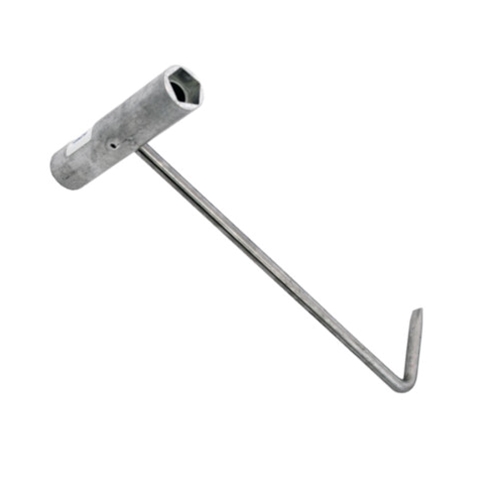 Utility Solutions Penta Wrench With Manhole Cover Hook USUW-001