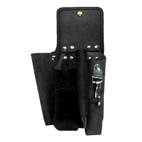 Buckingham 4 Tool Black Leather Pouch 49261BL