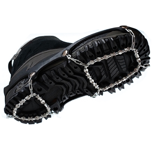 Ice traction cleats for work boots or shoes