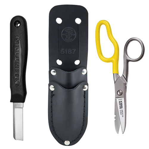 Klein Cable Spicer Kit with Free Fall Snips 46039