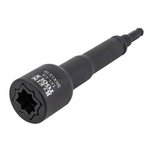 J Harlen Co. - Klein 4-IN-1 Deep Lineman's Socket NRHD4