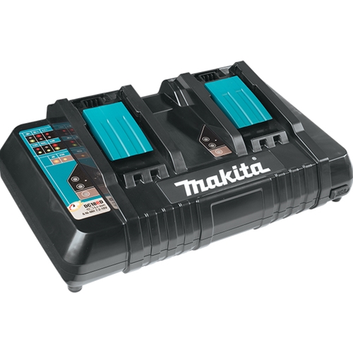 Makita 18V LXT® Lithium‑Ion Dual Port Rapid Optimum Charger DC18RD