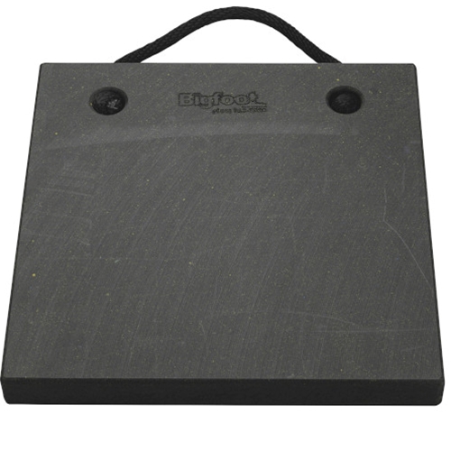 Bigfoot Composite Outrigger Pad 18x18 (1-inch, Black) P181810.BL