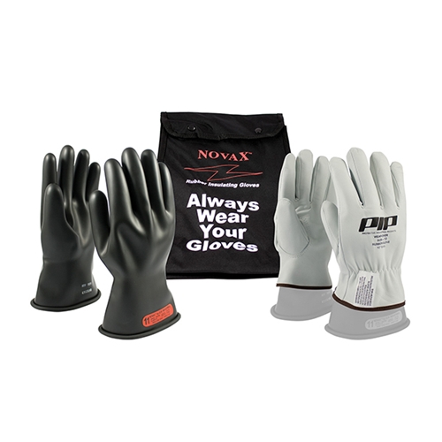 Novax Class 0 Electrical Rubber Glove Kit 150-SK-0