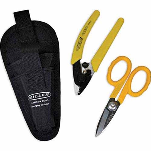 Miller Fiber Optic Stripper & Shear Kit (CFS-3, KS-1, Nylon Belt Pouch) MA01-7001