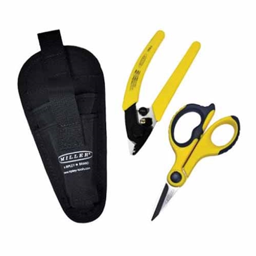 Miller Fiber Optic Stripper & Shear Kit (CFS-3, KS-2, Nylon Belt Pouch) MA01-7002