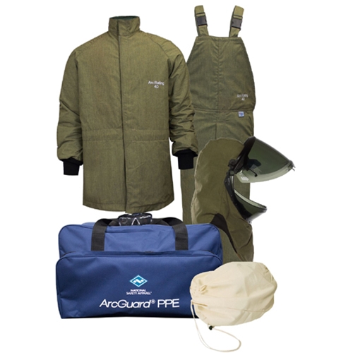 ArcGuard® RevoLite™ 40 Cal Coat & Bib Kit w/ Lift Front Hood KIT4SCLT40NGLF