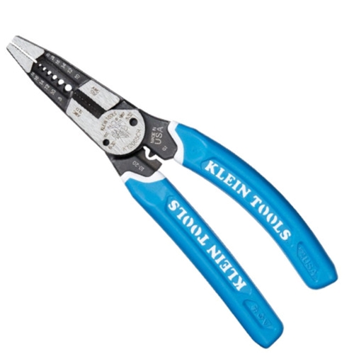 Klein Tools K12065cr  Pince à dénuder et coupe-fil, robuste, 8 à