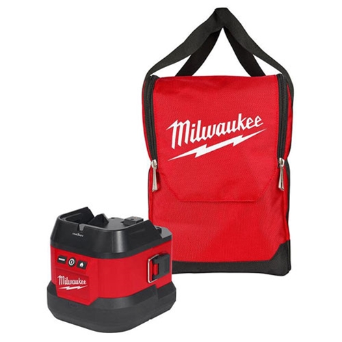 Milwaukee Utility Remote Control Search Light M18 Portable Base With Carry Bag 49-16-2123B