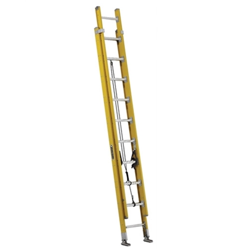 Louisville Twenty Foot Type-IAA 375-lb Fiberglass Extension Ladder
