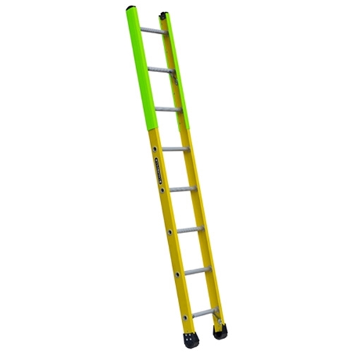 Louisville Eight Foot Type-IAA 375-lb Fiberglass Manhole Ladder