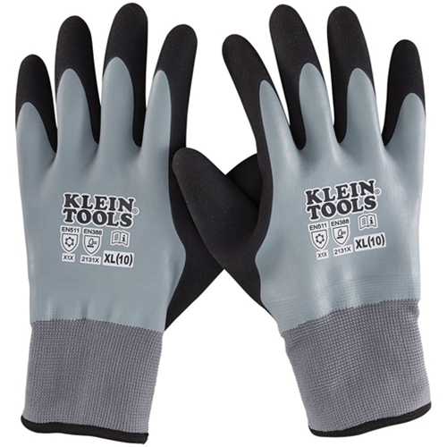 Klein Thermal Dipped Gloves Extra Large One Pair 60390