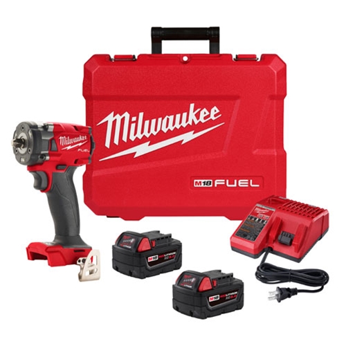 Milwaukee M18 FUEL 3/8" Compact Impact Wrench w/ Friction Ring Kit 2854-22