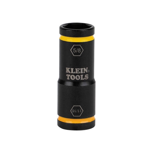 Klein 66075 Flip Impact Socket 11/16 and 5/8-Inch