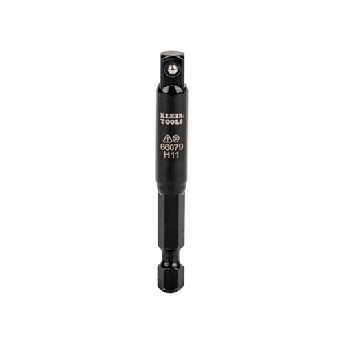 Klein 66079 Flip Impact Socket Adapter 1/4 to 1/4-Inch