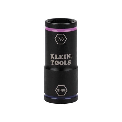 Klein 66073 Flip Impact Socket 15/16 and 7/8-Inch