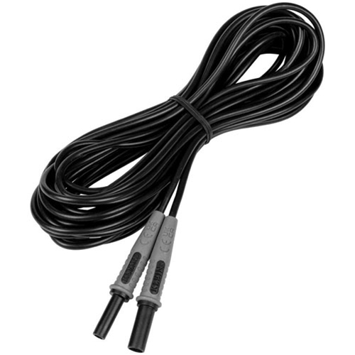 Klein 20 Foot Black Lead Adapter Cable With Banana Jacks 69358