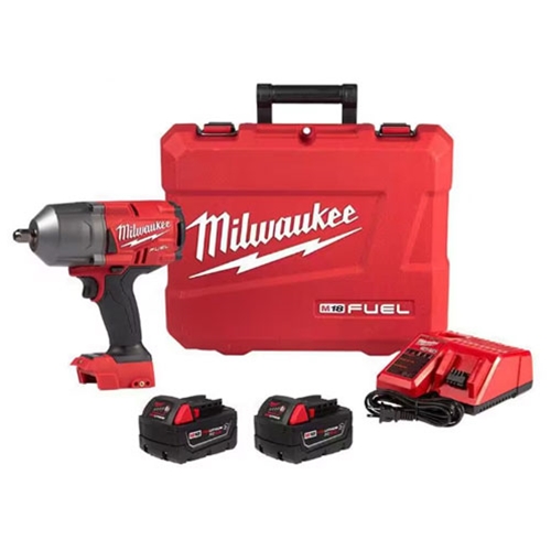 Milwaukee M18 FUEL 1/2" High Torque Impact Wrench Kit With Resistant Batteries 2766-22R
