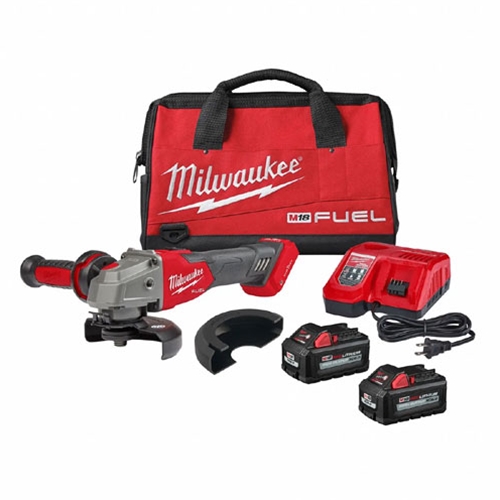 Milwaukee M18 FUEL 4-1/2 to 5 Inch Braking Grinder With Slide Switch Kit 2883-22