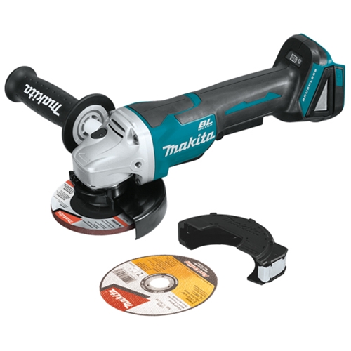 Makita 18V LXT 4-1/2 to 5 Inch Braking Grinder With Paddle Switch Tool Only XAG11Z