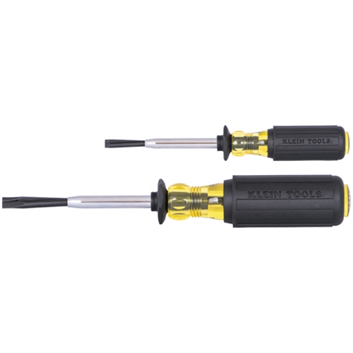 Klein Screw Holding Screwdriver Set 3/16 Inch And 1/4 Inch Slotted 85153K